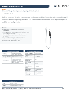 FP8256 Spec Sheet page 1